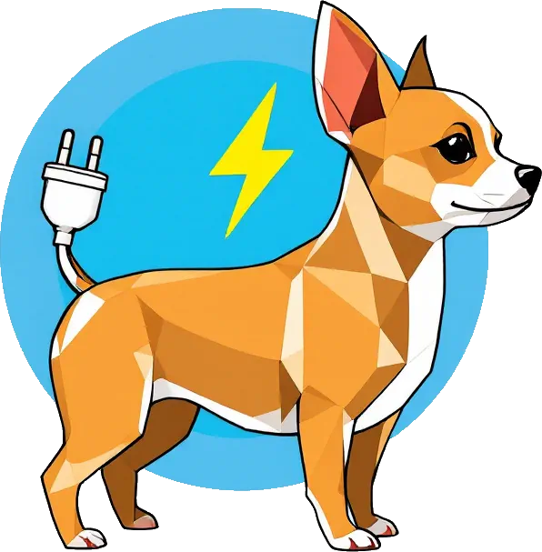 Plug Puppy Logo